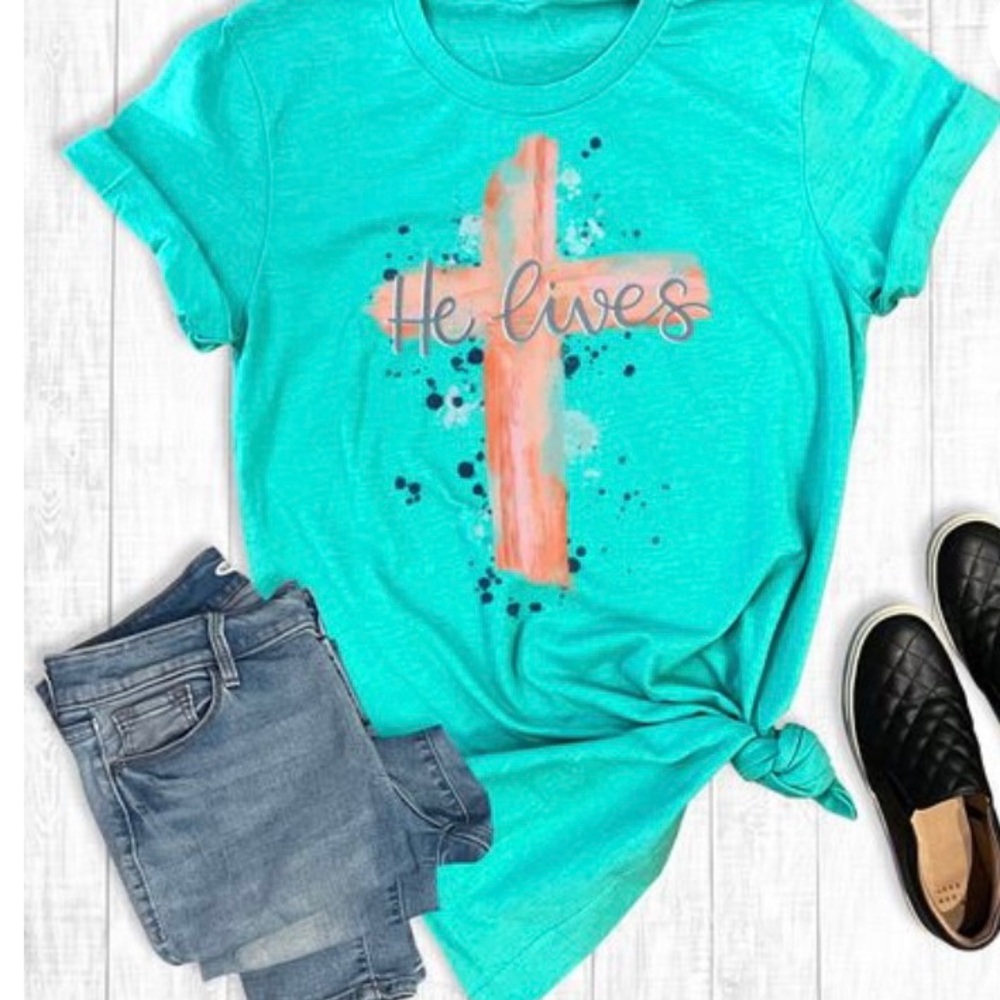He Lives Tee